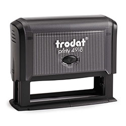 Trodat 4918 Self Inking Rubber Stamp