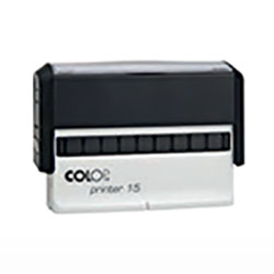 Colop C 15 Printer Self Inking Rubber Stamp