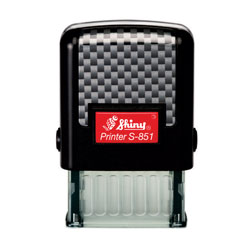 Shiny S851 Self Inking Rubber Stamp