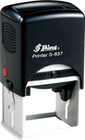 Shiny S837 Self Inking Rubber Stamp