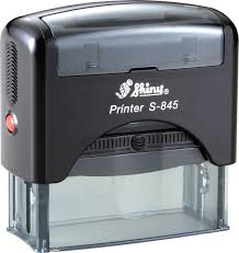Shiny S845 Self Inking Rubber Stamp