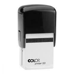 Colop C 53 Printer Self Inking Rubber Stamp