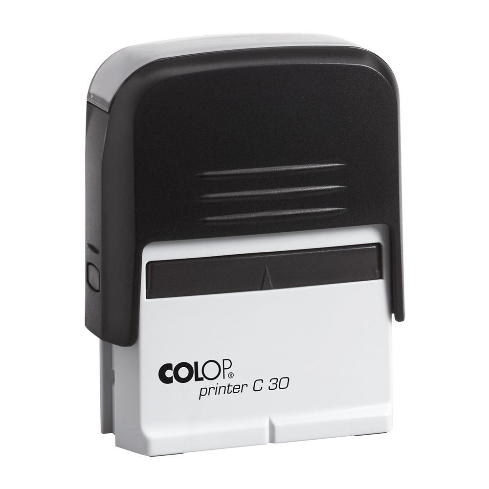 Colop C 30 Printer Self Inking Rubber Stamp