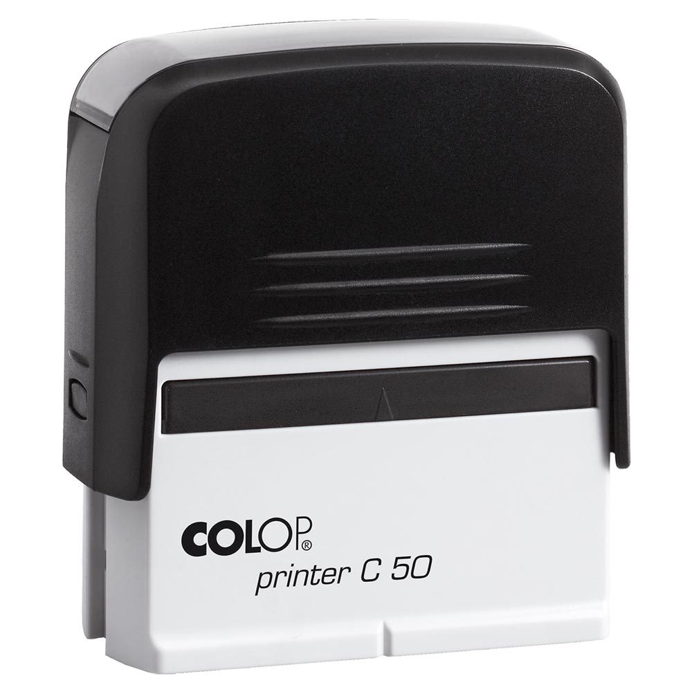 Colop C 50 Printer Self Inking Rubber Stamp