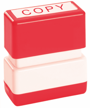 Copy Stamp Self Inking