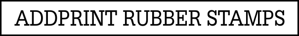 Traditional Rubber Stamp Vue Stamp S23