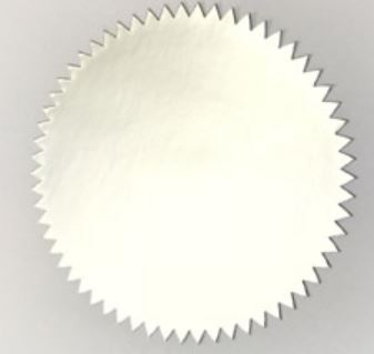 Embossing Foil SILVER 41 mm