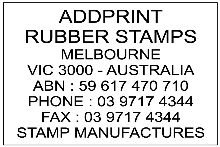 Shiny E 907 Heavy Duty Self Inking Rubber Stamp
