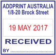 Colop Q30 Custom Date Stamp