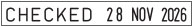 Trodat 4817 Dial a Phrase Date Stamp