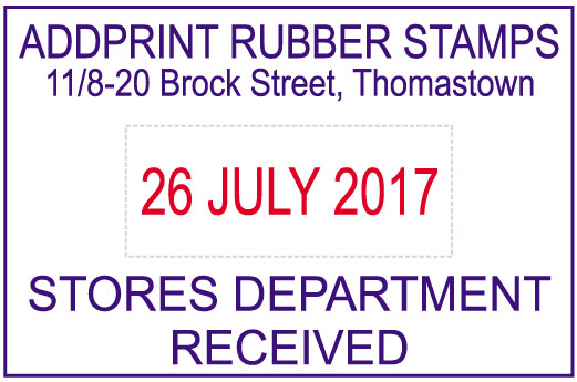 Colop 2360 Heavy Duty Custom Date Stamp